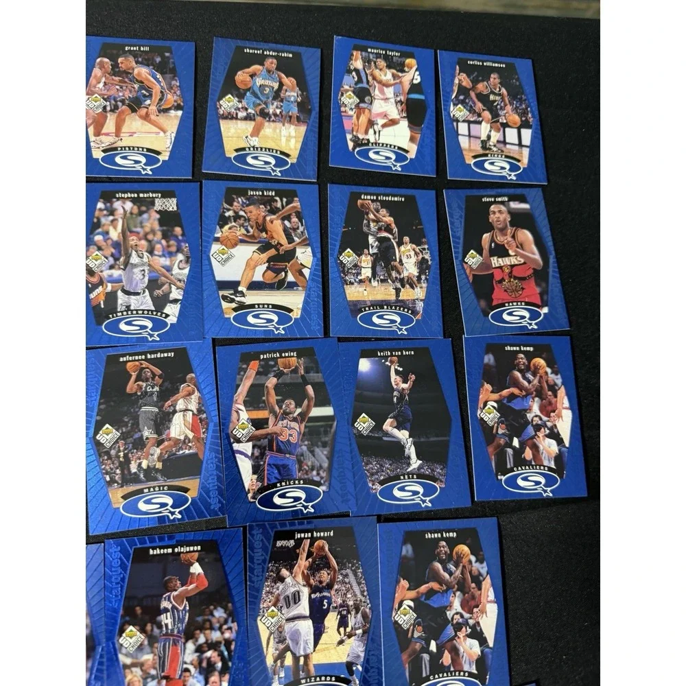 1998-1999 Upper Deck Choice Starquest Blue (63‎ Card Lot) Basketball NBA